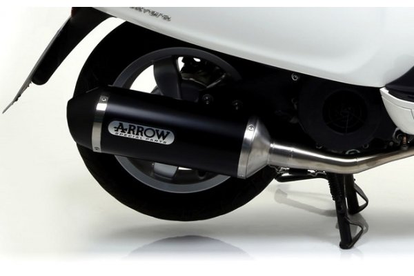 Układ Wydechowy ARROW PIAGGIO VESPA PRIMAVERA 125/150 2014/2016 URBAN ALUMINIUM DARK