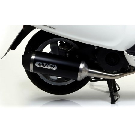 Układ Wydechowy ARROW PIAGGIO VESPA PRIMAVERA 125/150 2014/2016 URBAN ALUMINIUM DARK