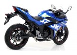 Układ Wydechowy ARROW SUZUKI GSX 250 R 2017/2020 PRO-RACE STAL NICHROM DARK