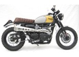 Scrambler 900 wtrysk Full kit 2>1 Brushed steel street legal CAT