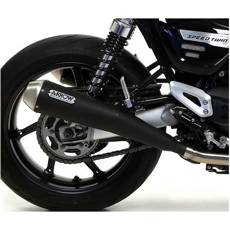 Układ Wydechowy ARROW TRIUMPH SPEED TWIN 1200 2019/2020 DOUBLE PRO-RACING STAL NICHROM DARK