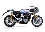 Układ Wydechowy ARROW TRIUMPH THRUXTON 1200 / 1200 R 2016/2020 DOUBLE PRO-RACING STAL