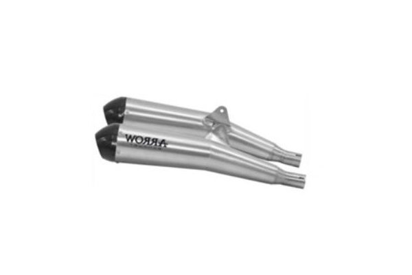 Układ Wydechowy ARROW TRIUMPH THRUXTON 1200 / 1200 R 2016/2020 DOUBLE PRO-RACING STAL