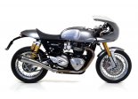 Układ Wydechowy ARROW TRIUMPH THRUXTON 1200 / 1200 R 2016/2020 DOUBLE PRO-RACING STAL