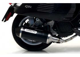 Układ Wydechowy ARROW PIAGGIO VESPA GTS 125I.E. 2017/2018 URBAN ALUMINIUM DARK