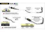 Układ Wydechowy ARROW KAWASAKI ZX-6R 2009/2016 FULL SYSTEM RACE-TECH KARBON