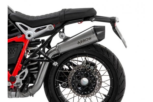 Układ Wydechowy ARROW BMW R NINE T SCRAMBLER 2021/2022 X-KONE STAL NICHROM DARK