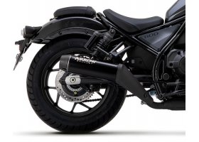 Układ Wydechowy ARROW HONDA CMX 1100 REBEL 2021/2022 REBEL STAL NICHROM DARK