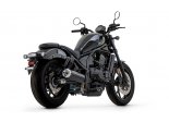 Układ Wydechowy ARROW HONDA CMX 1100 REBEL 2021/2022 REBEL STAL NICHROM DARK