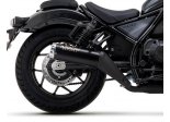 Układ Wydechowy ARROW HONDA CMX 1100 REBEL 2021/2022 REBEL STAL NICHROM DARK