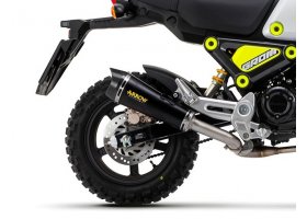 Układ Wydechowy ARROW HONDA MSX 125 GROM 2021/2022 X-KONE STAL NICHROM DARK