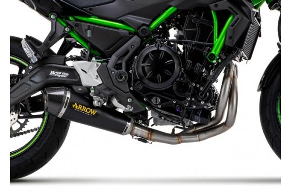 Układ Wydechowy ARROW KAWASAKI Z 650 2021/2022 FULL SYSTEM X-KONE STAL NICHROM DARK