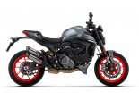 Układ Wydechowy ARROW DUCATI MONSTER 937 2021/2022 DOUBLE ROUND SIL TYTAN DARK