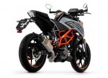 Układ Wydechowy ARROW KTM DUKE 125 / 390 2021/2022 INDY RACE ALUMINIUM DARK