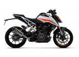 Układ Wydechowy ARROW KTM DUKE 125 / 390 2021/2022 INDY RACE ALUMINIUM DARK