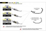 Układ Wydechowy ARROW KTM DUKE 125 / 390 2021/2022 GP2 TYTAN