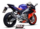 Układ wydechowy SC-PROJECT SC1-R KARBON FULL SYSTEM APRILIA RS 660 2020 - 2022