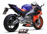 Układ wydechowy SC-PROJECT CR-T KARBON FULL SYSTEM APRILIA RS 660 2020 - 2022