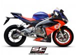 Układ wydechowy SC-PROJECT CR-T KARBON FULL SYSTEM APRILIA RS 660 2020 - 2022