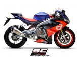 Układ wydechowy SC-PROJECT SC1-R TYTAN FULL SYSTEM APRILIA RS 660 2020 - 2022