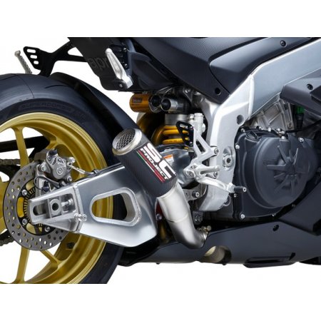 Układ wydechowy SC-PROJECT CR-T KARBON SLIP-ON APRILIA RSV4 / FACTORY 2021-2022