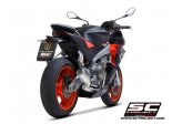 Układ wydechowy SC-PROJECT CR-T TYTAN FULL SYSTEM APRILIA TUONO 660 2021-2022