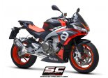 Układ wydechowy SC-PROJECT SC1-R KARBON FULL SYSTEM APRILIA TUONO 660 2021-2022