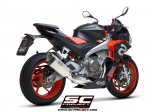 Układ wydechowy SC-PROJECT SC1-R TYTAN FULL SYSTEM APRILIA TUONO 660 2021-2022