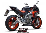 Układ wydechowy SC-PROJECT CR-T TYTAN FULL SYSTEM APRILIA TUONO 660 2021-2022