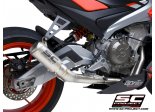 Układ wydechowy SC-PROJECT CR-T TYTAN FULL SYSTEM APRILIA TUONO 660 2021-2022