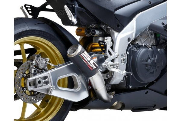 Układ wydechowy SC-PROJECT CR-T KARBON SLIP-ON APRILIA TUONO V4 / FACTORY 2021-2022