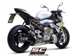 Układ wydechowy SC-PROJECT CR-T MESH KARBON SLIP-ON BMW S 1000 R 2021-2022