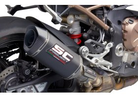 Układ wydechowy SC-PROJECT SC1-S KARBON SLIP-ON BMW S 1000 RR 2020 - 2022