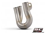 Układ wydechowy SC-PROJECT DE-CAT LINK PIPE STAL DUCATI HYPERMOTARD 950 / RVE / SP 2019 - 2021