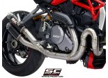 Układ wydechowy SC-PROJECT KOLEKTOR 2-1 TYTAN DUCATI MONSTER 1200 / S / R 2017 - 2021