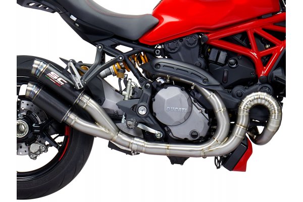 Układ wydechowy SC-PROJECT KOLEKTOR 2-1 TYTAN DUCATI MONSTER 1200 / S / R 2017 - 2021