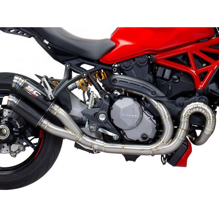 Układ wydechowy SC-PROJECT KOLEKTOR 2-1 TYTAN DUCATI MONSTER 1200 / S / R 2017 - 2021