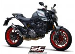 Układ wydechowy SC-PROJECT S1 TYTAN SLIP-ON DUCATI MONSTER 937 2021-2022