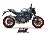 Układ wydechowy SC-PROJECT S1 TYTAN SLIP-ON DUCATI MONSTER 937 2021-2022