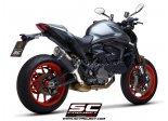 Układ wydechowy SC-PROJECT SC1-S KARBON SLIP-ON DUCATI MONSTER 937 2021-2022