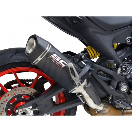 Układ wydechowy SC-PROJECT SC1-S KARBON SLIP-ON DUCATI MONSTER 937 2021-2022