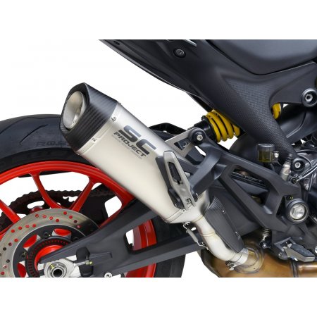 Układ wydechowy SC-PROJECT SC1-S TYTAN SLIP-ON DUCATI MONSTER 937 2021-2022