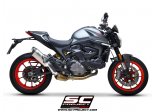 Układ wydechowy SC-PROJECT SC1-S TYTAN SLIP-ON DUCATI MONSTER 937 2021-2022