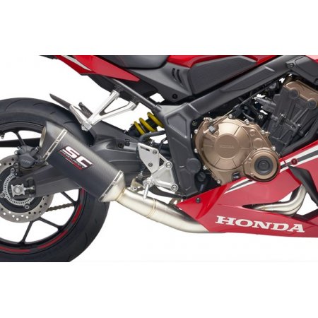 Układ wydechowy SC-PROJECT SC1-S KARBON FULL SYSTEM HONDA CBR650R 2021-2022