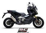 Układ wydechowy SC-PROJECT OVAL TYTAN SLIP-ON HONDA X-ADV 750 2021-2022