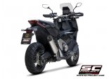 Układ wydechowy SC-PROJECT OVAL TYTAN SLIP-ON HONDA X-ADV 750 2021-2022