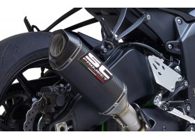 Układ wydechowy SC-PROJECT SC1-S KARBON SLIP-ON KAWASAKI NINJA ZX-6R 636 2019 - 2021