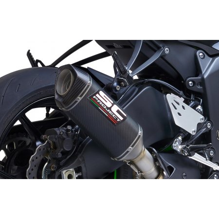 Układ wydechowy SC-PROJECT SC1-S KARBON SLIP-ON KAWASAKI NINJA ZX-6R 636 2019 - 2021