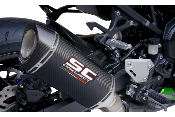 Układ wydechowy SC-PROJECT SC1-S KARBON SLIP-ON KAWASAKI Z 900 2017 - 2019