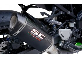 Układ wydechowy SC-PROJECT SC1-S KARBON SLIP-ON KAWASAKI Z 900 2020-2022